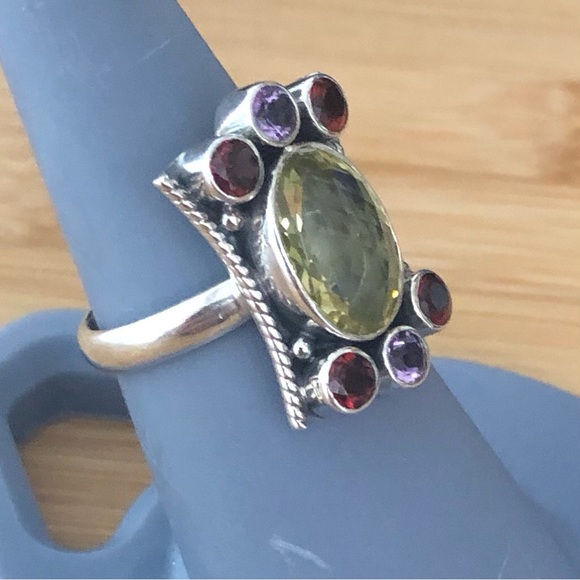 $122 Limited Edition Nicky Butler Estate Ring  Size 10   #70/600   NB 925 INDIA - Picture 4 of 5